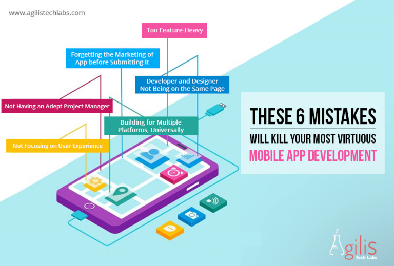 mistakes in mobile app development